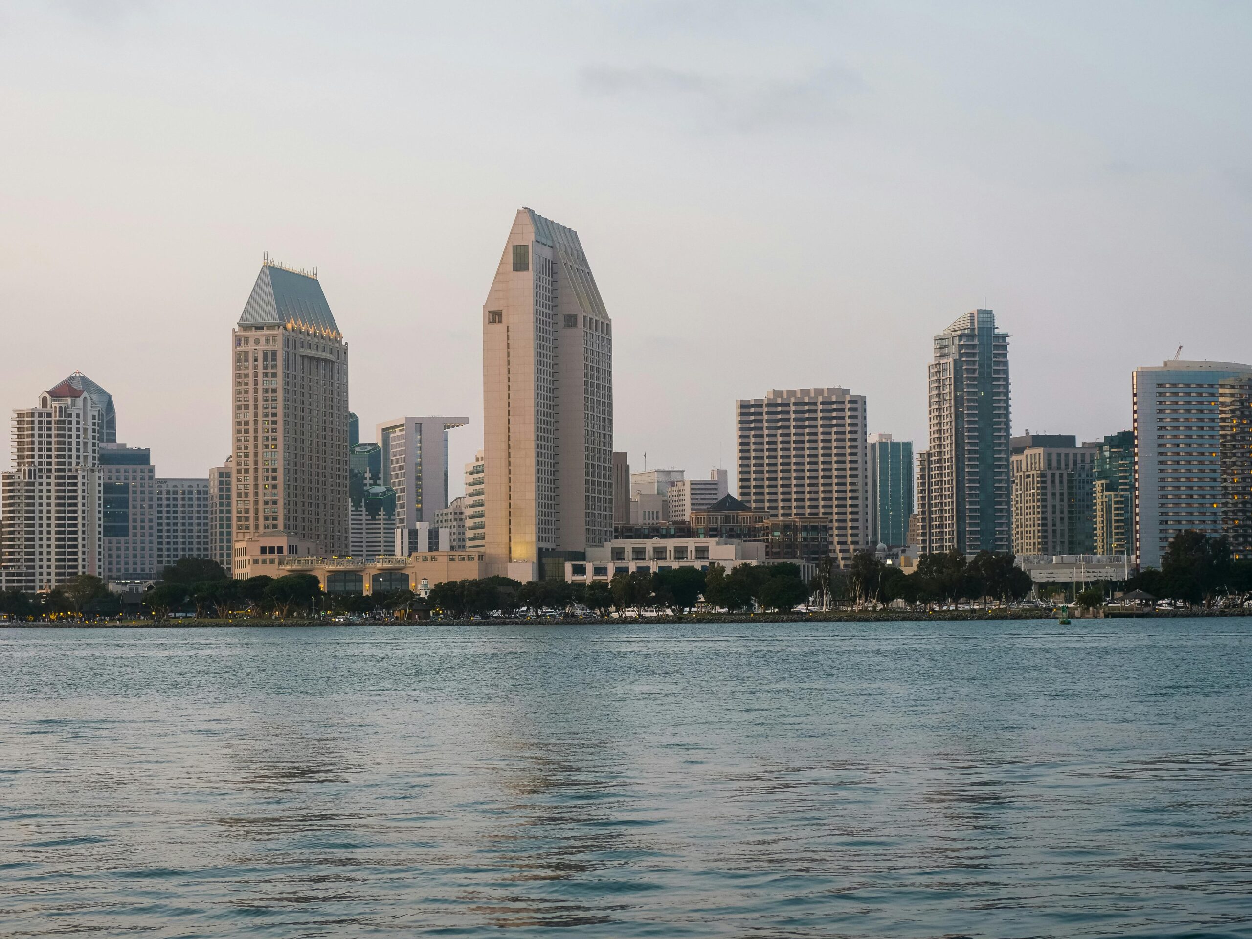 San Diego skyline view, showcasing the city served by Next Wave Cleaning Services.